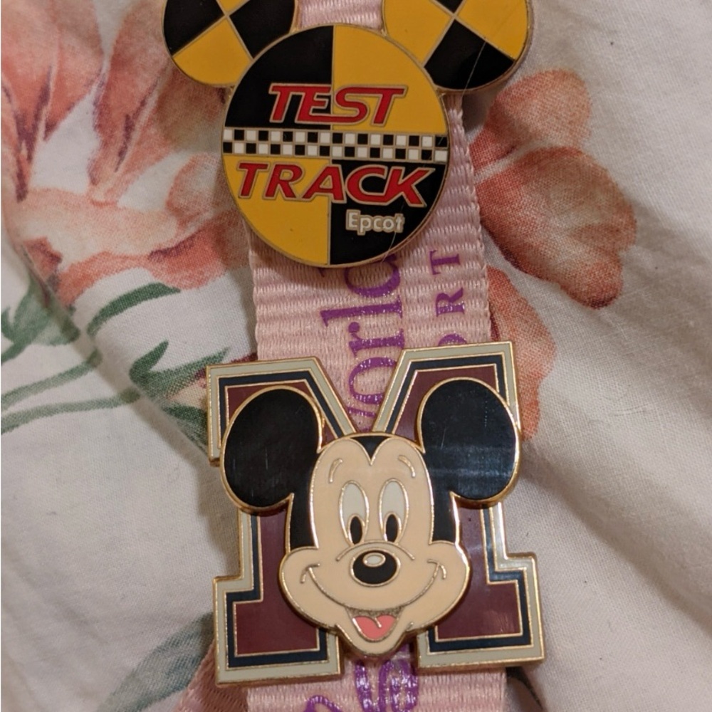 Vintage Disney World pin collection & lanyard - Picture 7 of 13